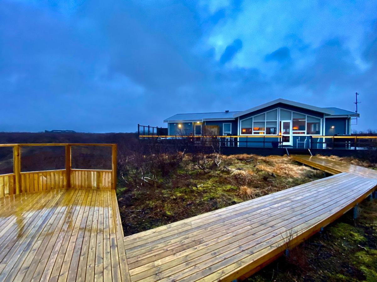 Lax-A Asgardur Cottages เซลฟอส ภายนอก รูปภาพ