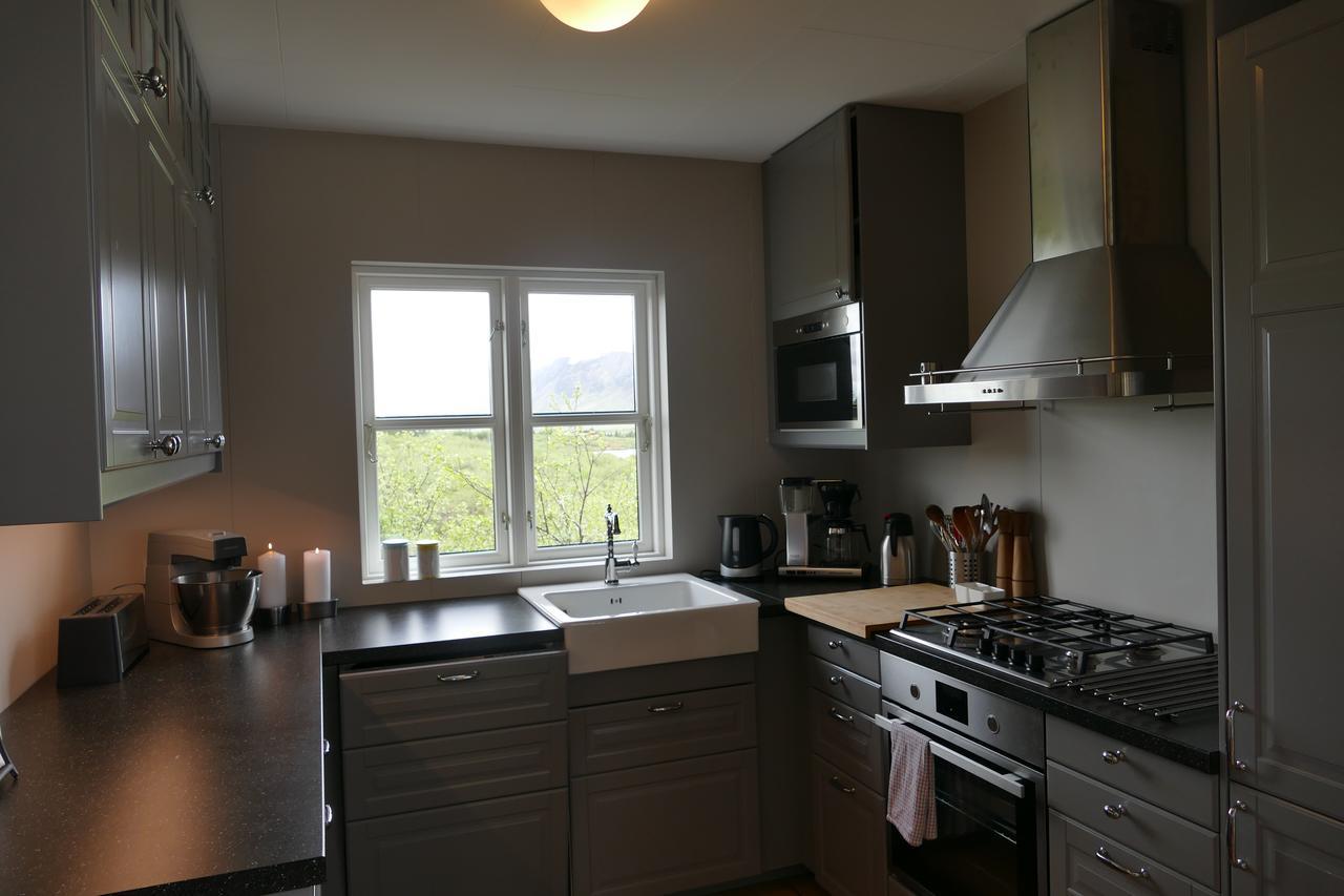 Lax-A Asgardur Cottages เซลฟอส ภายนอก รูปภาพ