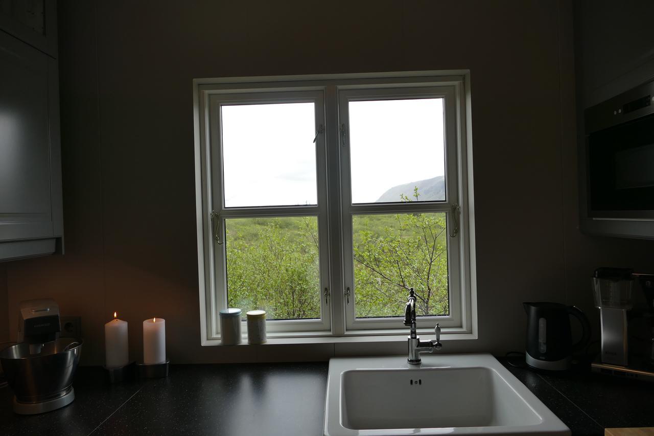 Lax-A Asgardur Cottages เซลฟอส ภายนอก รูปภาพ
