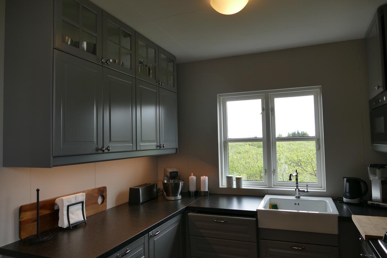 Lax-A Asgardur Cottages เซลฟอส ภายนอก รูปภาพ